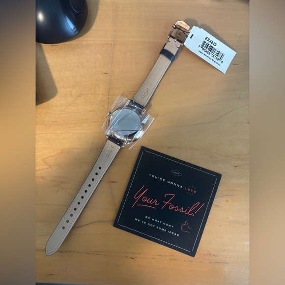 Fossil Jacqueline Women's Watch with Leather Band, Analog Watch Display - Picture 3 of 5